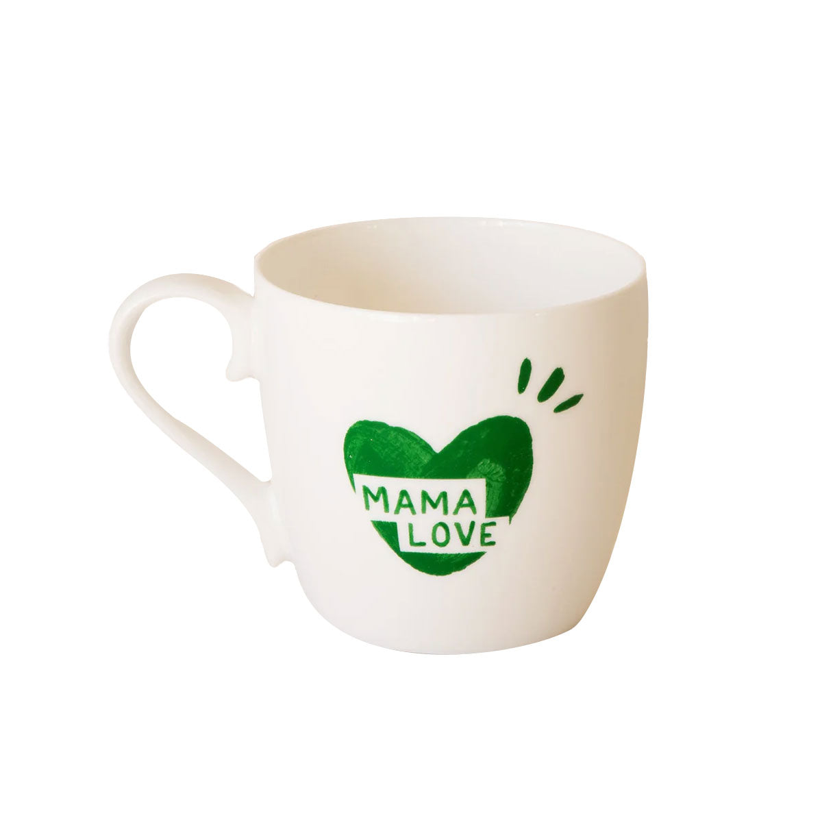 Mug Coeur Mamie Chérie - Vert Sapin | Fleux