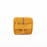 Trousse de toilette en velours Willow - Moutarde | Fleux | 5