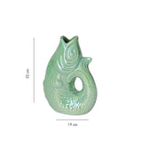 Monsieur Carafon Fish Vase - Rainbow Mint | Fleux | 7