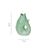 Monsieur Carafon Fish Vase - Rainbow Mint | Fleux | 6