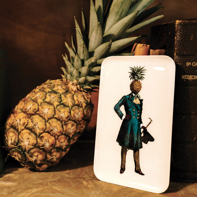 Vide-poche rectangulaire Baron Nanas - 10 × 16,5 cm