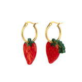 Strawberry earrings | Fleux | 4