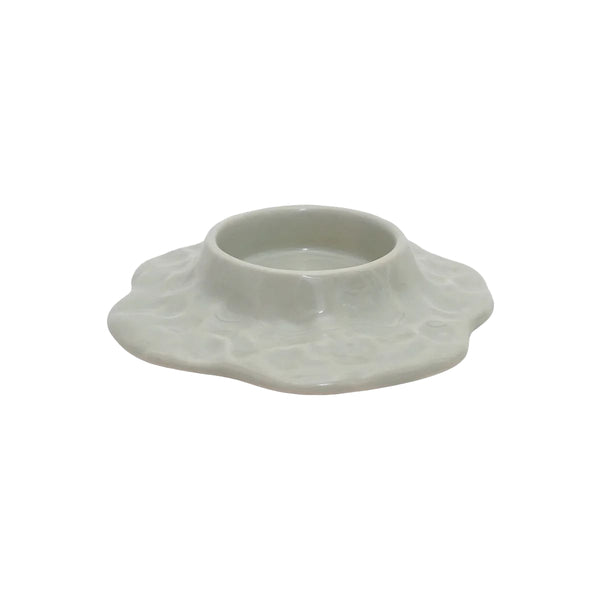 Mauna Candle Holder for Advent Candle - Light Gray