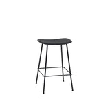 Tabouret de comptoir Fiber Tube Noir | Fleux | 3