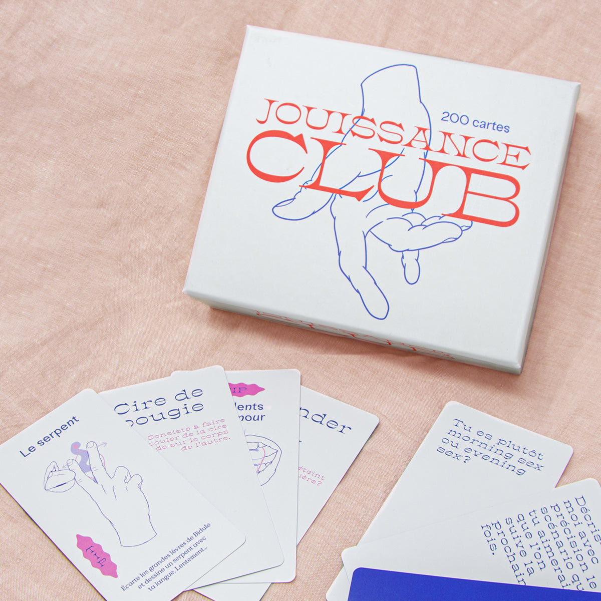 la boîte jouissance club - jeu de 200 cartes - fleux – Fleux